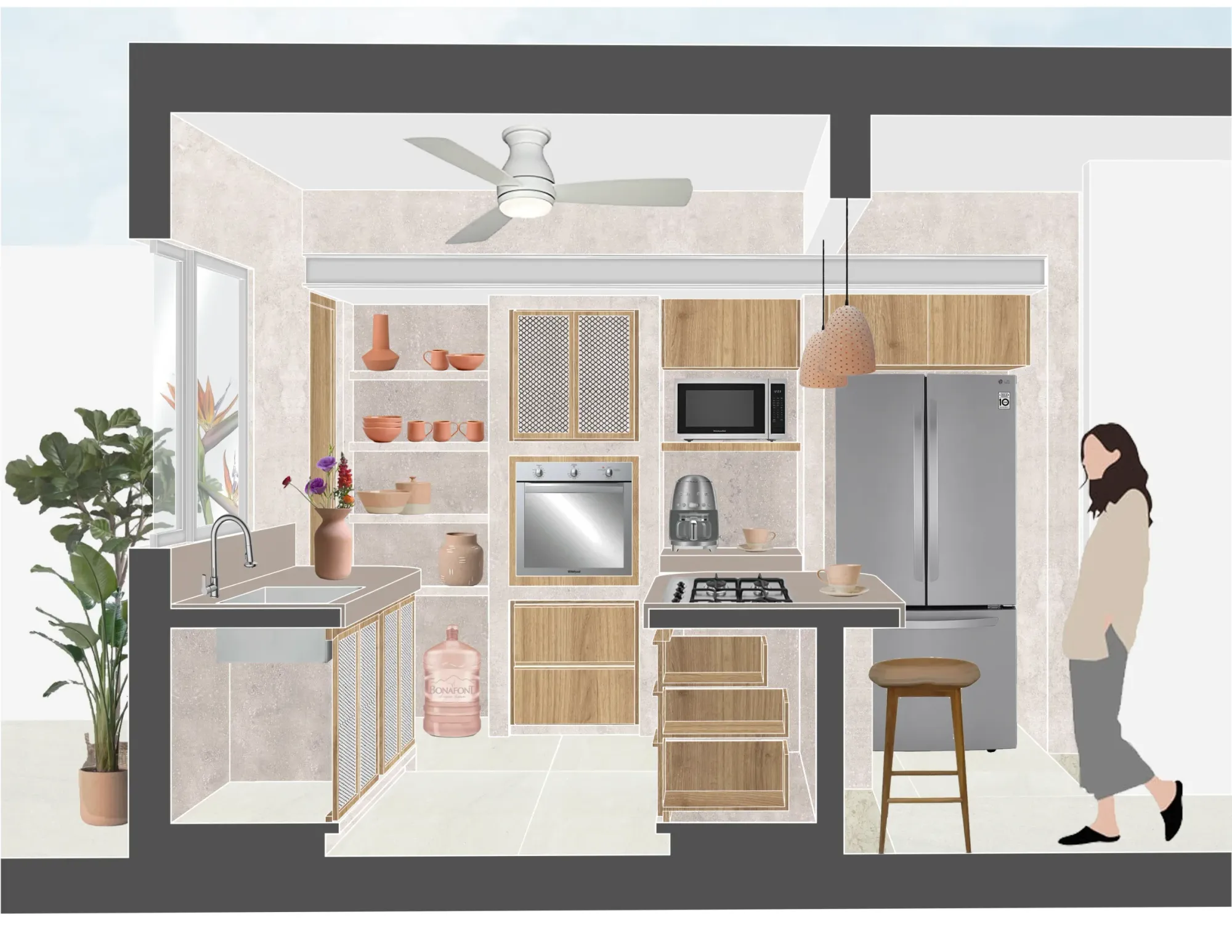 Cocina sodzil — vista 2